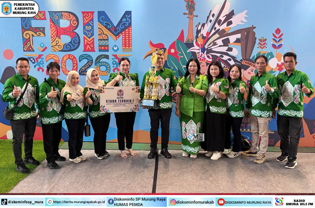 Murung Raya Raih Juara I Stand Terbaik Kalteng Expo 2026