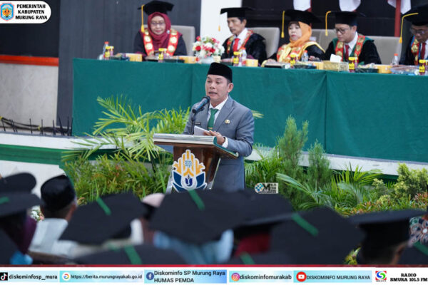 Orasi Ilmiah di Wisuda UIN Palangka Raya, Rahmanto Tekankan Lulusan Harus Adaptif