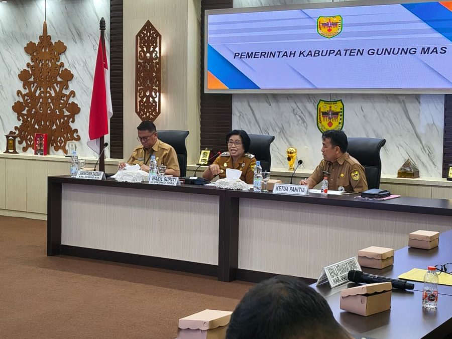 Pemkab Gumas Gelar Rapat Persiapan Hari Jadi Ke-24 Kabupaten Gunung Mas