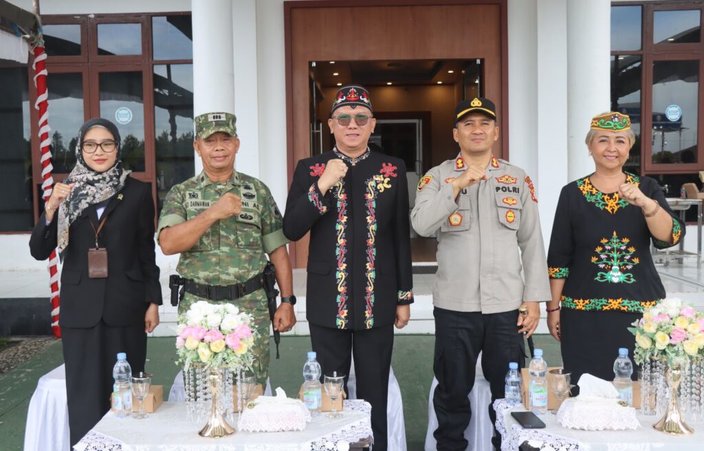 Pemkab Gunung Mas Gelar Upacara Peringatan Hari Jadi ke-69 Provinsi Kalteng