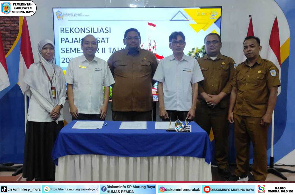 Pemkab Mura Hadiri Penandatanganan BAR Pajak Pusat