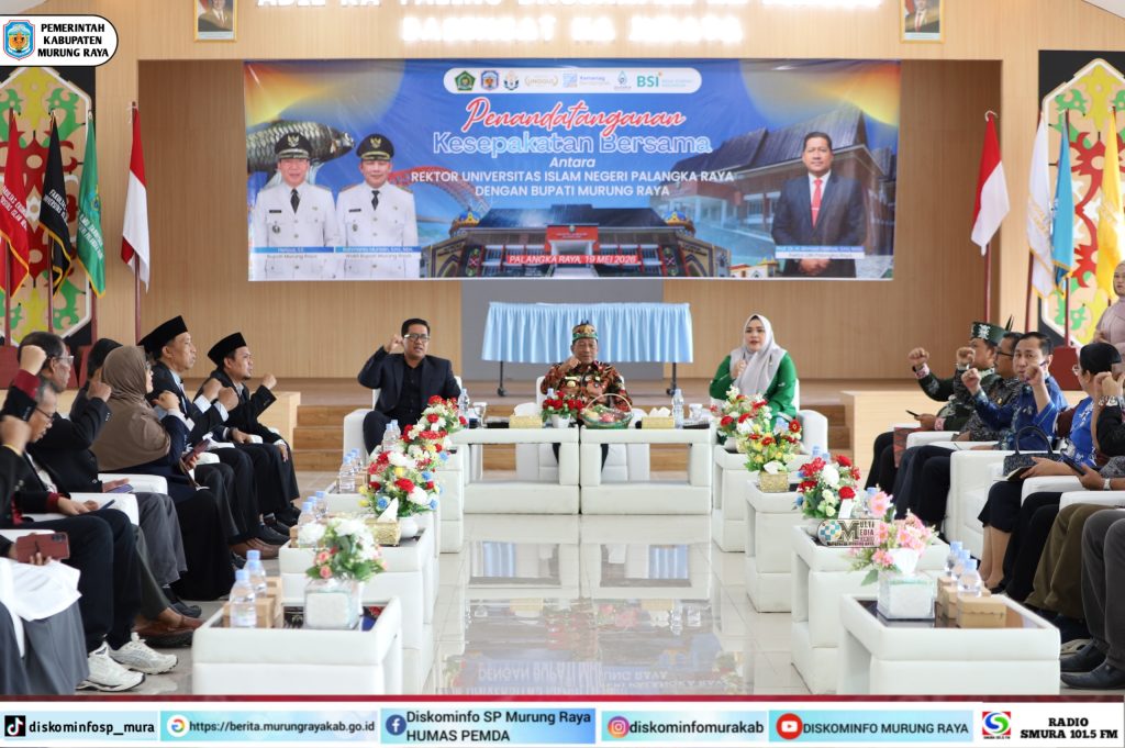 Penandatanganan Kesepakatan Bersama Antara Rektor UIN dengan Bupati Mura