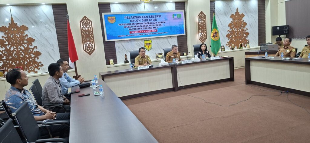 Sekda Gumas Buka Seleksi Calon Direktur PERUMDAM Maruang Duhung