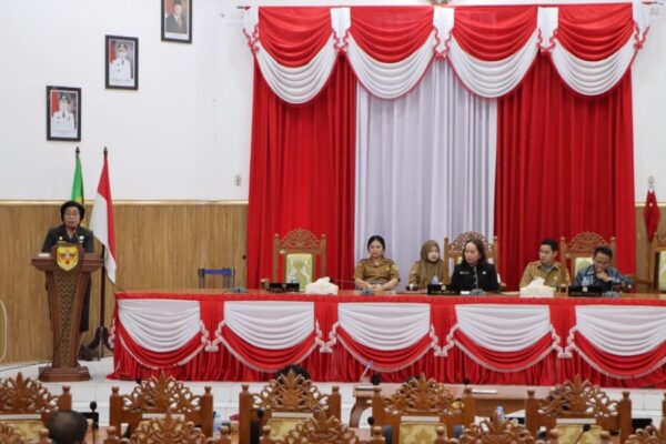 Wabup Gunung Mas Hadiri Rapat Paripurna DPRD, Sampaikan Apresiasi atas Rekomendasi LKPJ 2025