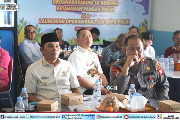 Wabup Hadiri Peresmian SPPG Polres Murung Raya
