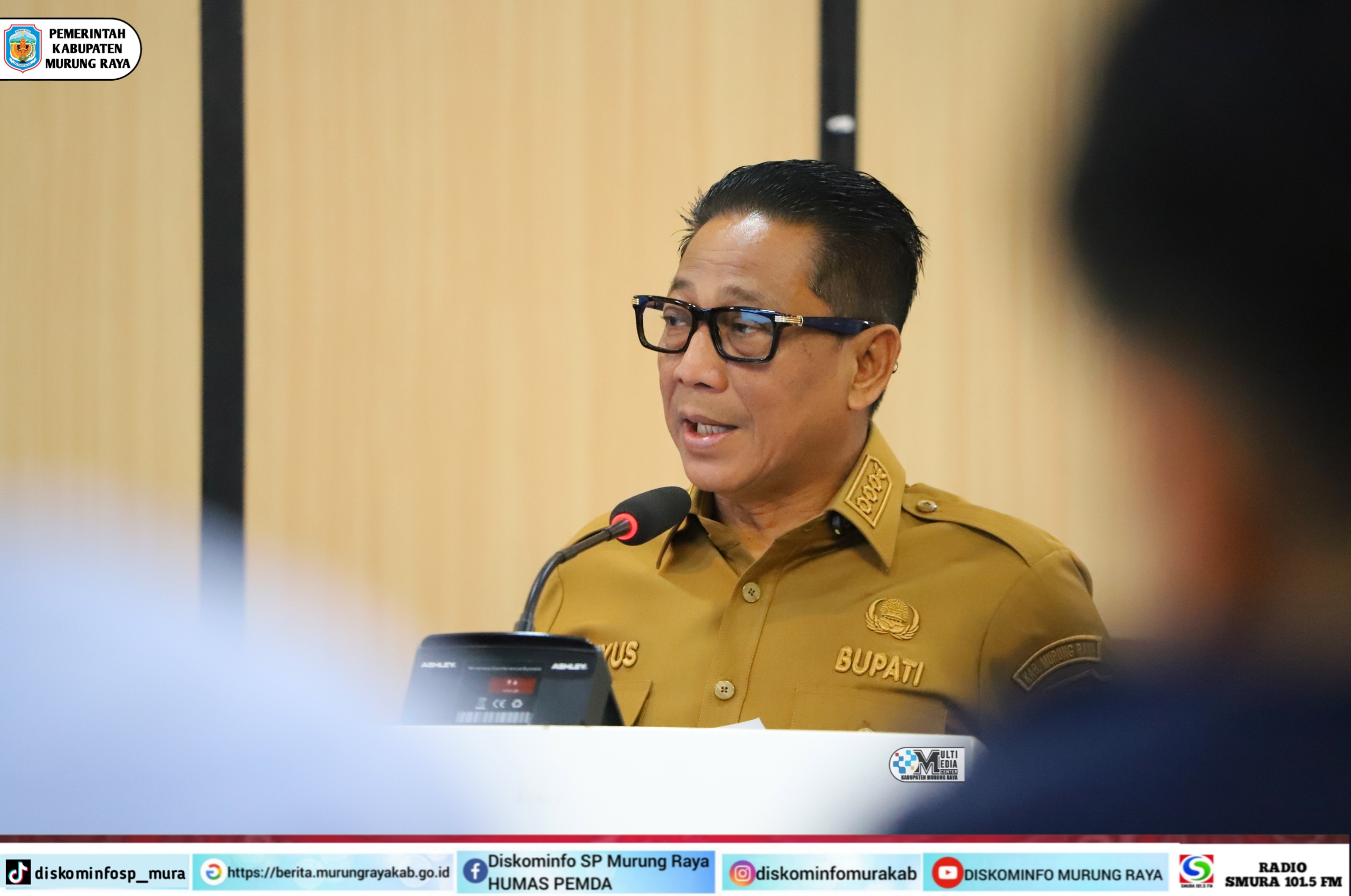 Bupati Heriyus Buka Sosialisasi Forum Kepatuhan Program Jaminan Sosial Ketenagakerjaan