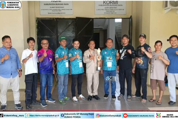 Bupati Heriyus Lepas Kontingen GOBI Murung Raya Ikuti Lomba Balogo HUT Bhayangkara