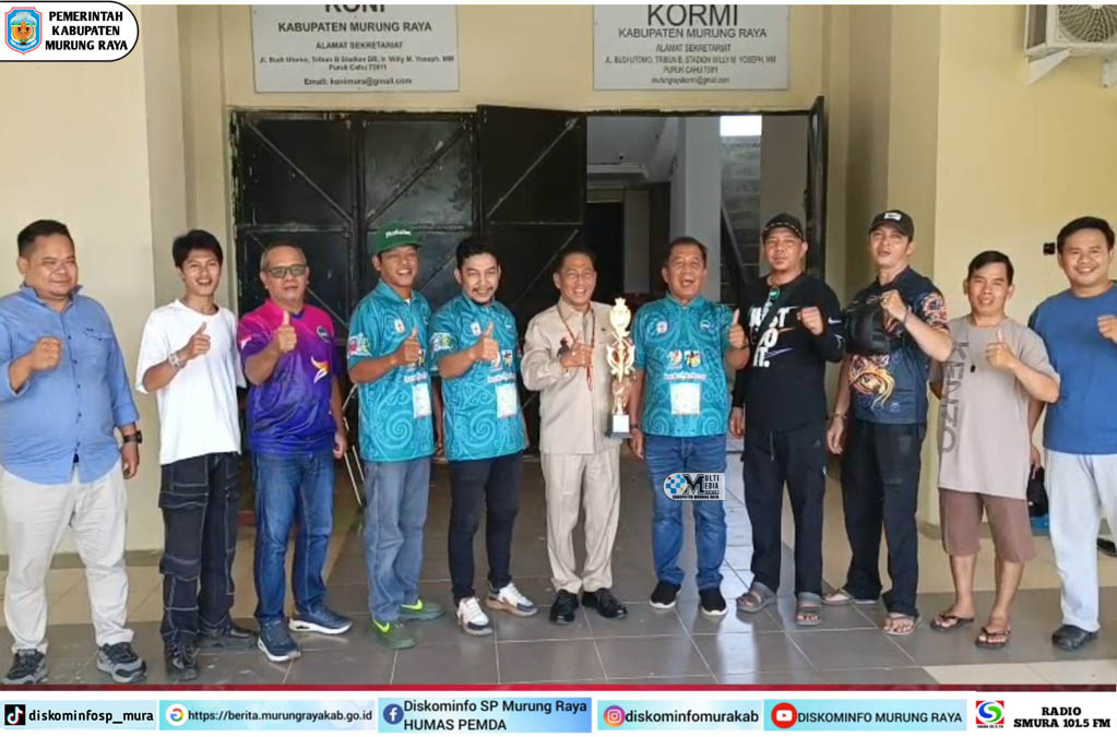 Bupati Heriyus Lepas Kontingen GOBI Murung Raya Ikuti Lomba Balogo HUT Bhayangkara