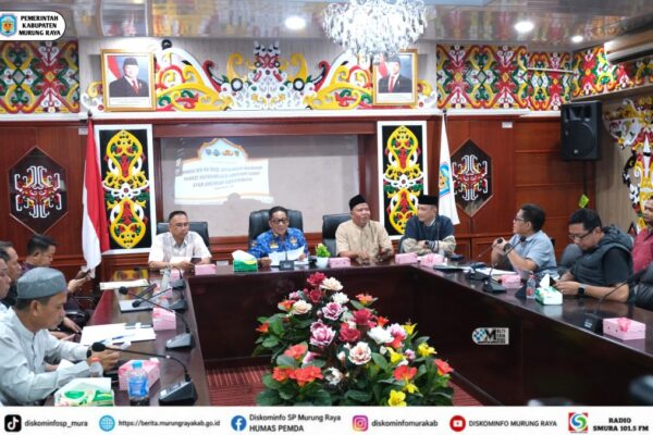 Bupati Heriyus Pimpin Rapat Persiapan Pelaksanaan MTQ KORPRI VIII Tingkat Provinsi Kalteng