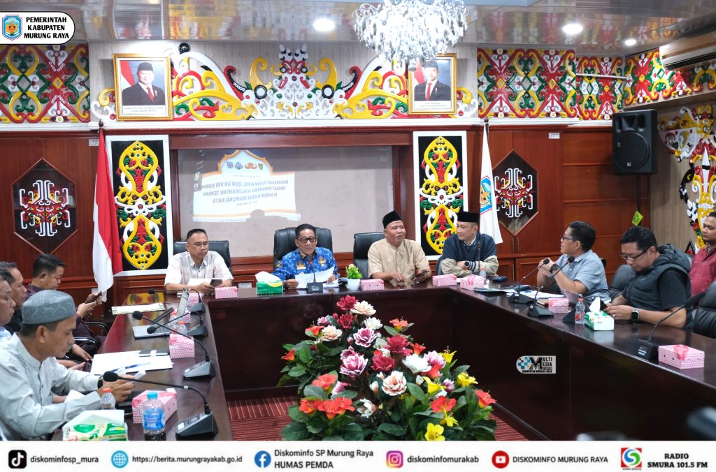 Bupati Heriyus Pimpin Rapat Persiapan Pelaksanaan MTQ KORPRI VIII Tingkat Provinsi Kalteng