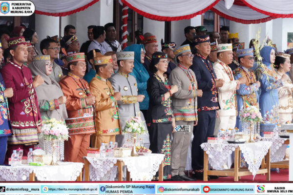 Bupati Murung Raya Hadiri Peringatan Hari Jadi ke-24 Kabupaten Gunung Mas