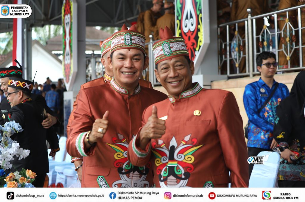 Bupati dan Wabup Mura Hadiri HUT Ke-76 Barito Utara