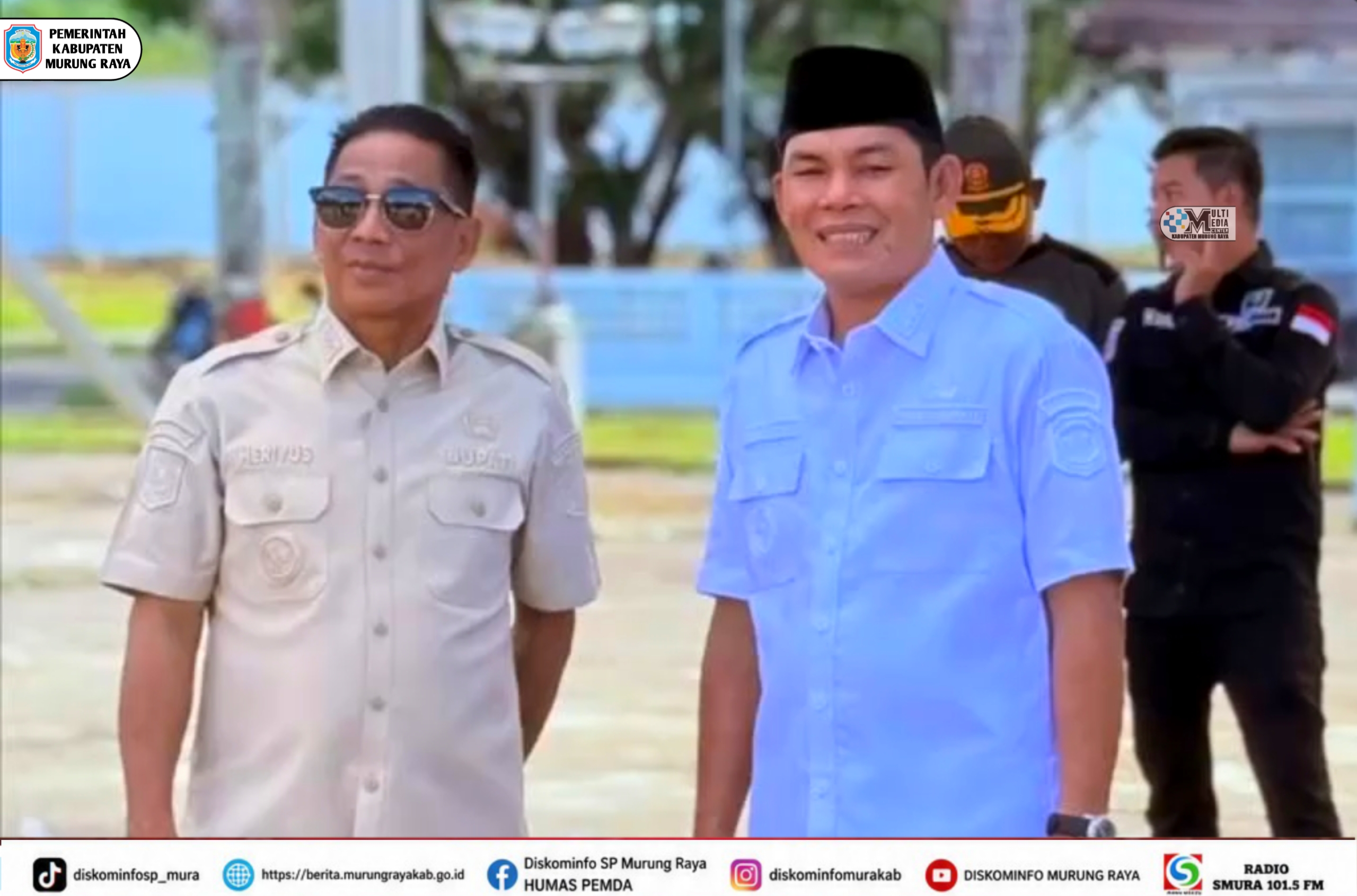 Bupati dan Wabup Tinjau Lokasi MTQ KORPRI VIII Tingkat Provinsi Kalteng