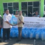 DKP3 Tabalong Salurkan 100 Ribu Benih Lele, Dongkrak Produksi Perikanan dan Ekonomi Desa