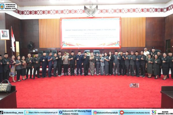 Fraksi-Fraksi DPRD Mura Setujui Raperda Pertanggungjawaban APBD Tahun Anggaran 2025