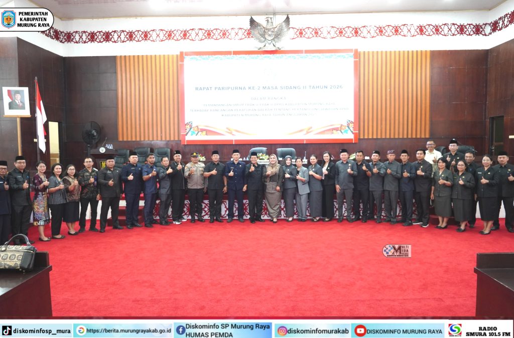 Fraksi-Fraksi DPRD Mura Setujui Raperda Pertanggungjawaban APBD Tahun Anggaran 2025
