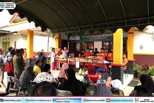 Gerakan Pangan Murah Hadir di Kelurahan Beriwit, Bantu Warga Dapatkan Sembako Bersubsidi