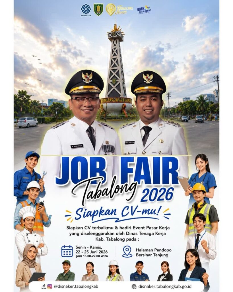 Job Fair Tabalong 2026 Akan Dibuka, Kesempatan Emas Putra-Putri Daerah Raih Karier Impian