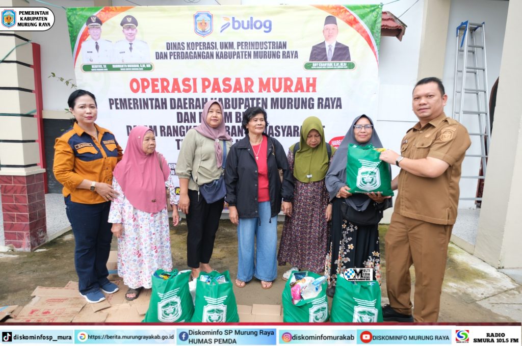 Pemkab Mura Gelar Operasi Pasar Murah