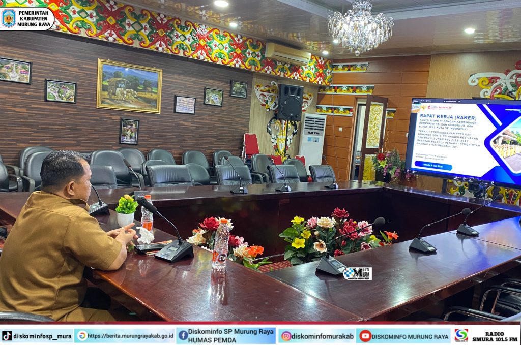 Pemkab Mura Ikuti RDP dan RDPU Bersama DPR RI