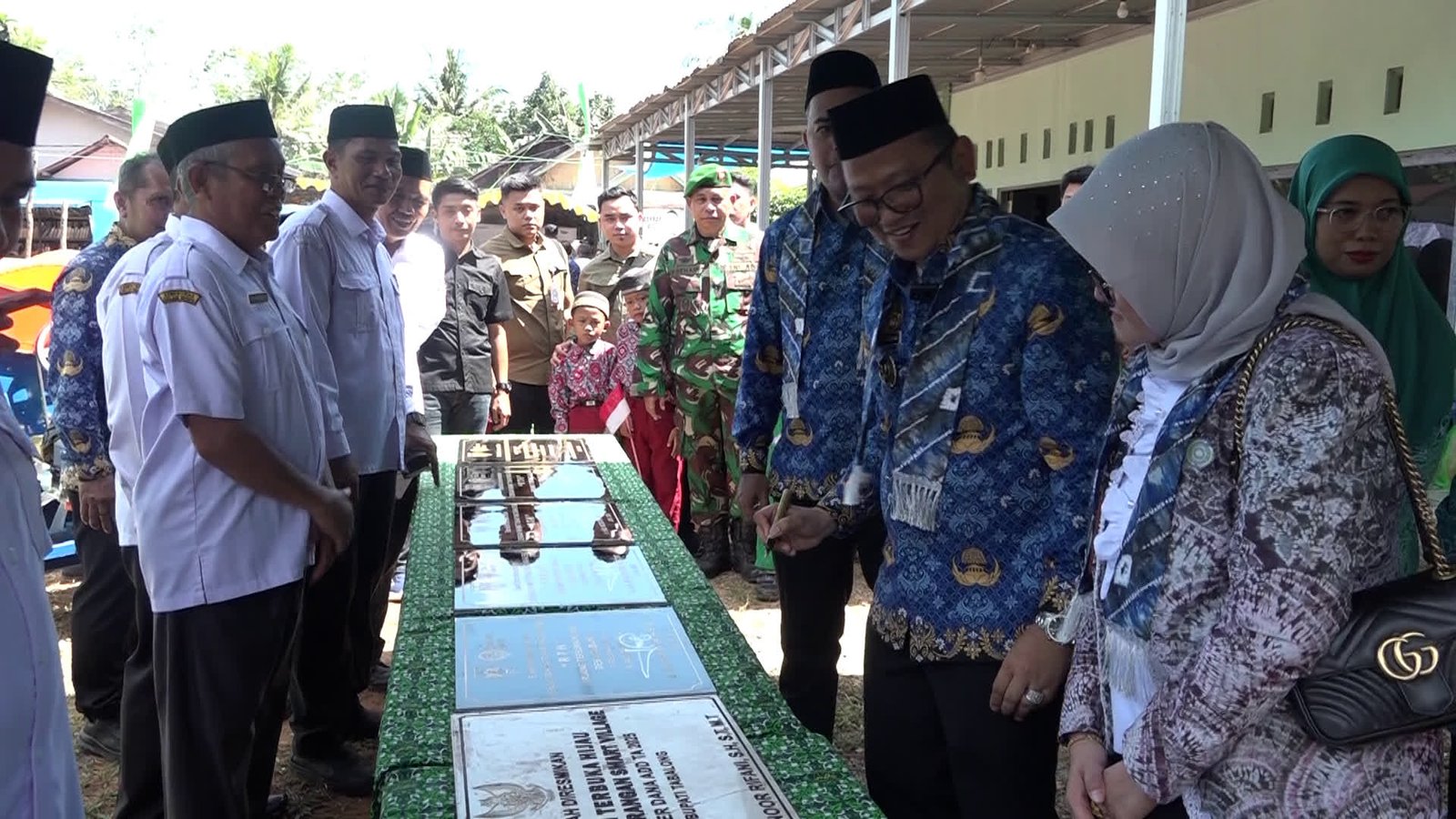 RTH Smart Rampung Seluruhnya, Haji Fani Apresiasi Kepala Desa se-Kecamatan Muara Harus