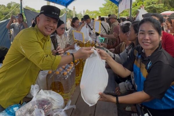 Sambut Hari Jadi Ke-24, Pemkab Gumas Gelar Gerakan Pangan Murah Di Kuala Kurun