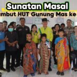 TP-PKK Gunung Mas Gelar Sunatan Massal, Sambut HUT ke-24 Kabupaten Gunung Mas