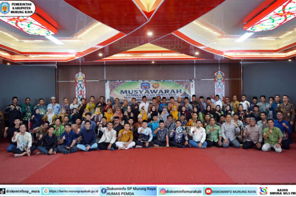 Wabup Mura Buka Musyawarah Pembentukan Pengurus Kerukunan Keluarga Bakumpai