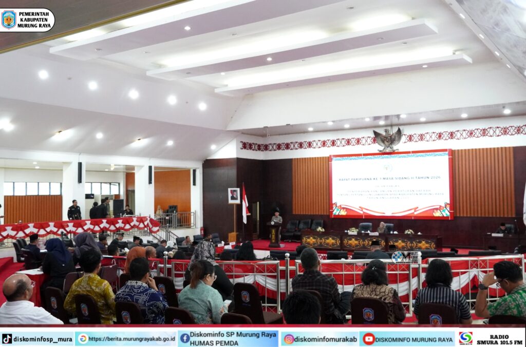 Wabup Mura Hadiri Rapat Paripurna ke-1 Masa Sidang II