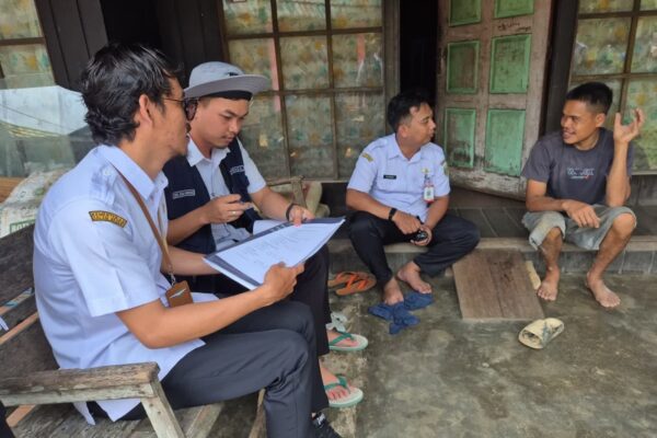 Bapenda Tabalong dan Samsat Tanjung Lakukan Pendataan PKB, Optimalkan Opsen Pajak Daerah