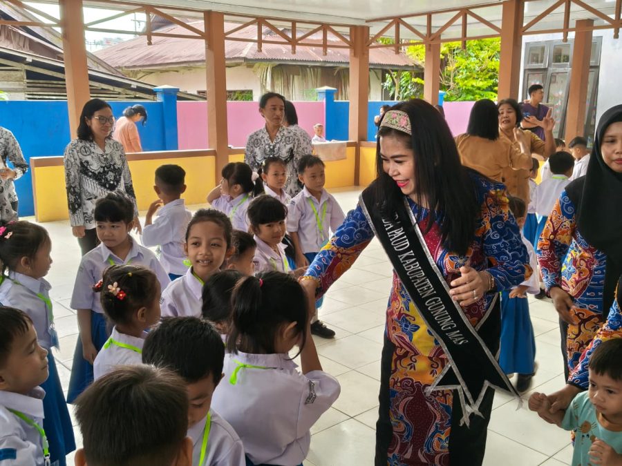 Bunda PAUD Gunung Mas Pantau Pelaksanaan MPLS Ramah PAUD Di Tiga Taman Kanak-Kanak