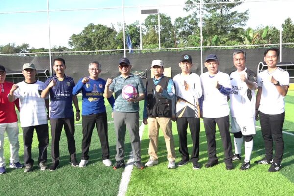 Bupati Buka Turnamen Fun Mini Soccer Antar SKPD Tabalong, Jadi Ajang Silaturahmi & Koordinasi