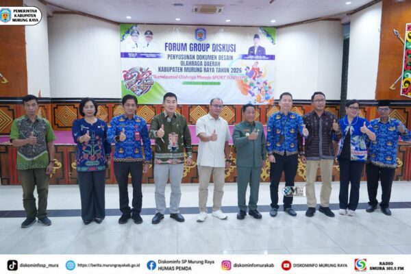 Bupati Heriyus Buka FGD Desain Olahraga Daerah 2026