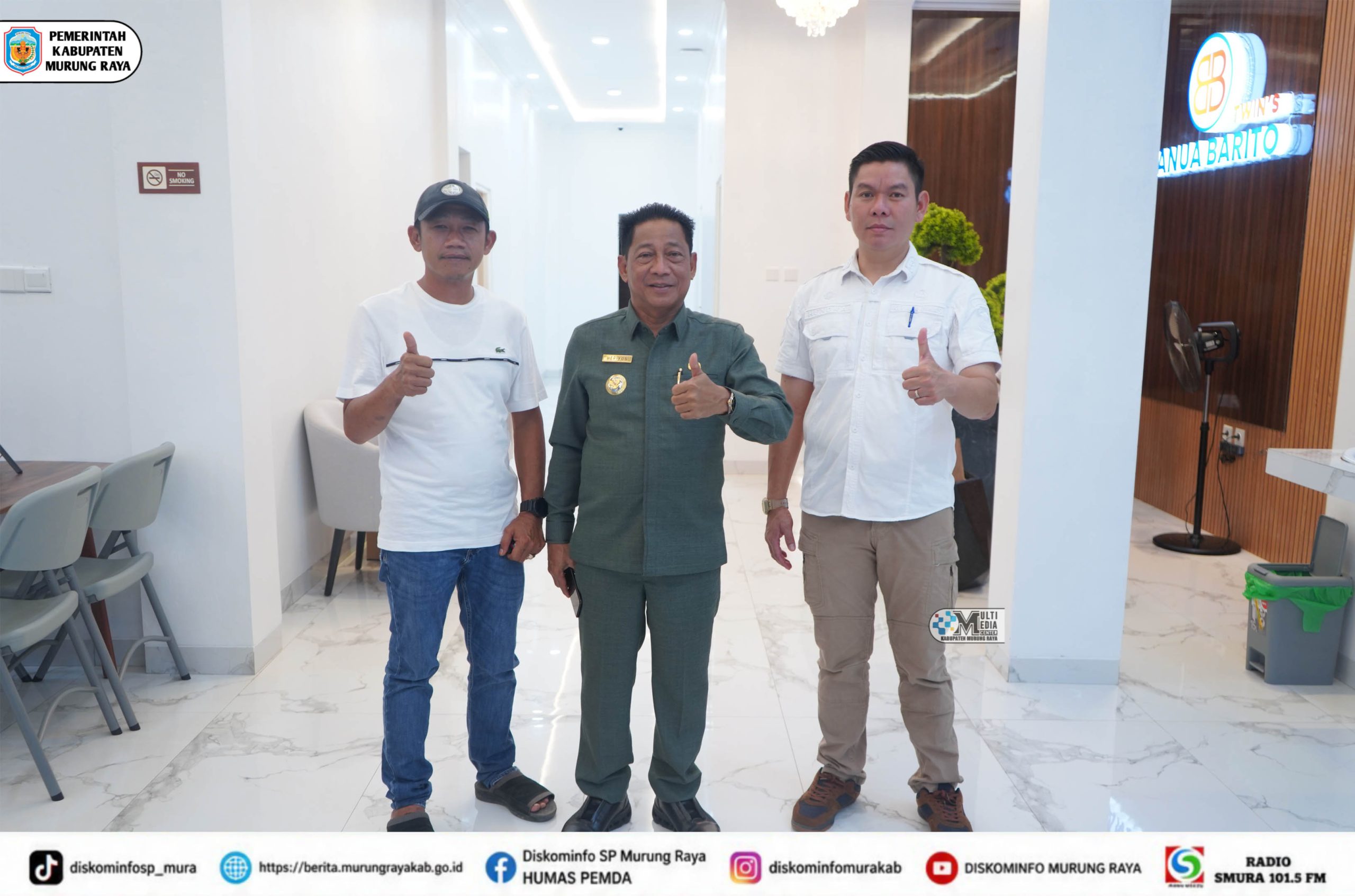 Bupati Heriyus Pastikan Kesiapan Akomodasi Tamu HUT Murung Raya