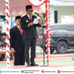 Bupati Heriyus Pimpin Upacara Hari Bhayangkara Ke-80