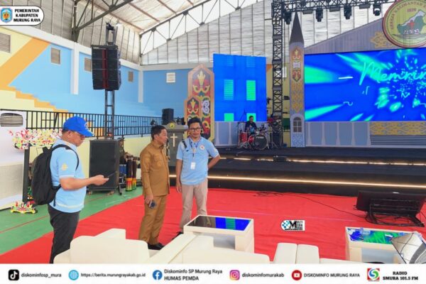 Bupati Heriyus Tinjau Persiapan Pembukaan Sinode Umum XXV GKE di GOR TMTL