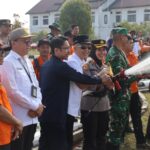 Bupati Jaya Pimpin Apel Siaga Karhutla dan Cek Kesiapan Peralatan Pemadaman