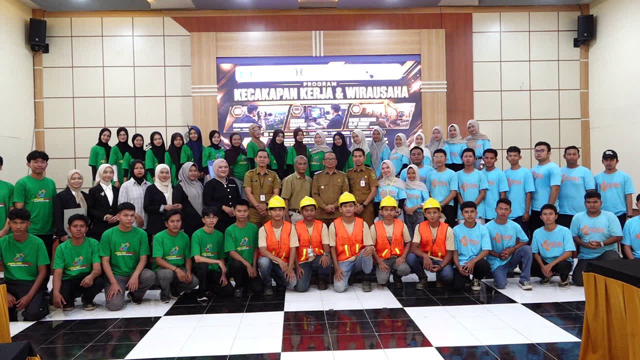 Bupati Tabalong Buka Program Kecakapan Kerja LKP JIKAMAKA, Dukung Target 15 Ribu Tenaga Terampil