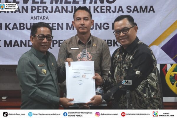 Bupati Tandatangan PKS Dengan PT. Bank Mandiri Persero Terkait Penerima Pajak dan Rretribusi