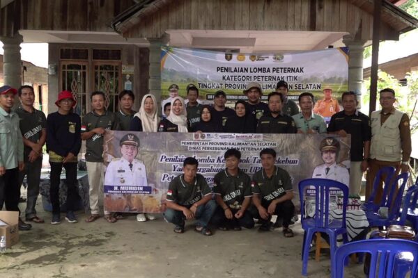 Disbunnak Kalsel Verifikasi Lapangan, Tiga Kelompok Tabalong Masuk Penilaian Provinsi