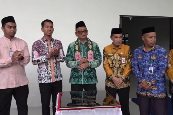 Haji Fani Harap Musala Baru MTsN 4 Tabalong Jadi Pusat Pembinaan Karakter Anak