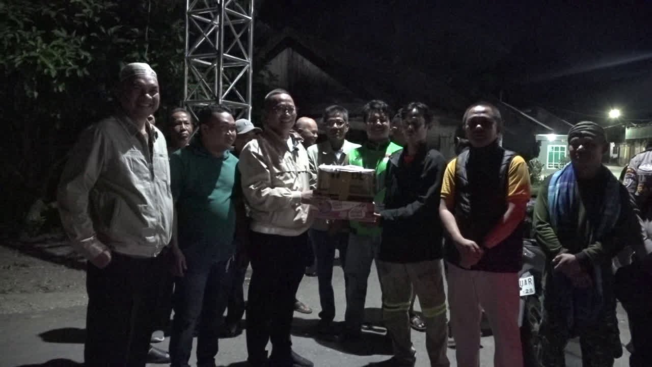 Haji Fani Tinjau Poskamling, Perkuat Sinergi Jaga Keamanan Lingkungan