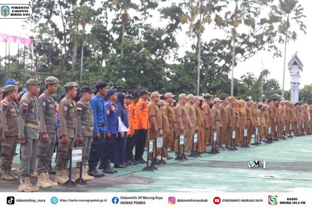 Laksanakan Apel Gabungan. Pemkab Mura dukung Penuh Kelancaran Sidang Sinode GKE 2026