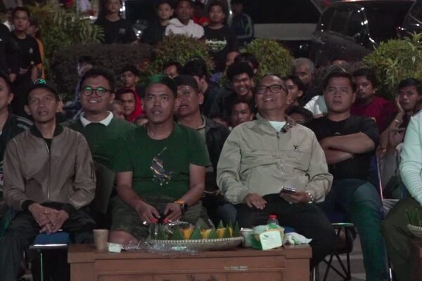 Meriahkan Piala Dunia, Pemkab Tabalong Gelar Nonbar di Taman Giat Tanjung