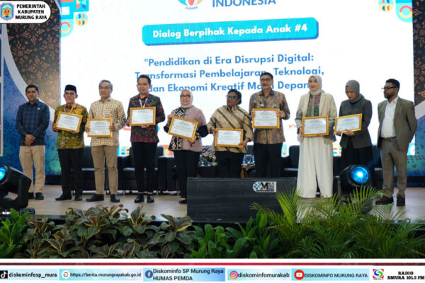 Pemkab Murung Raya Raih Penghargaan Tunas Inspirasi Pendidikan