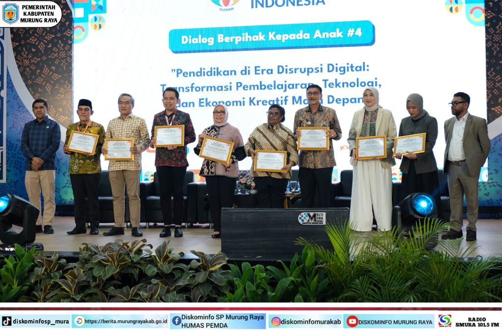 Pemkab Murung Raya Raih Penghargaan Tunas Inspirasi Pendidikan