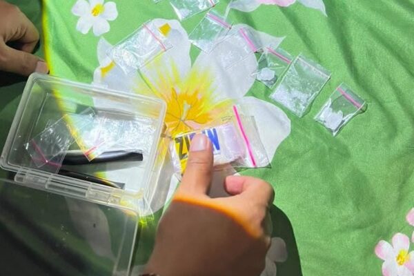 Penggerebekan di Tanta Hulu, Polisi Amankan Terduga Pelaku dan 7 Paket Sabu