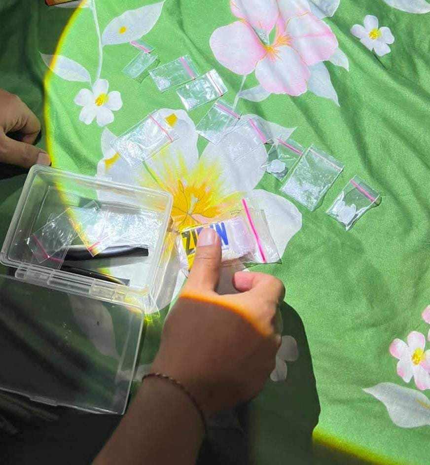 Penggerebekan di Tanta Hulu, Polisi Amankan Terduga Pelaku dan 7 Paket Sabu