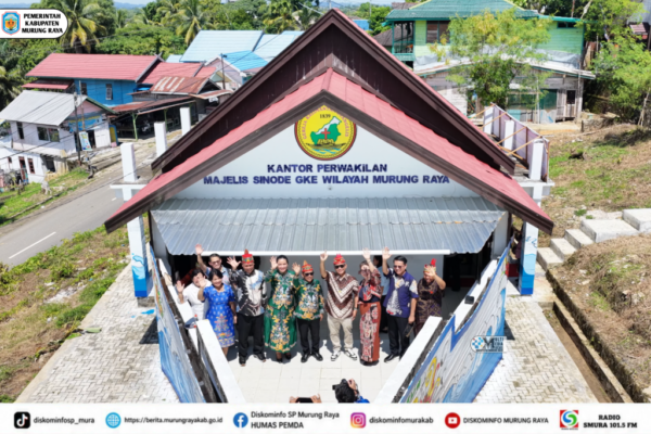 Peresmian Fasilitas GKE di Puruk Cahu Jadi Simbol Kerukunan dan Penguatan Iman