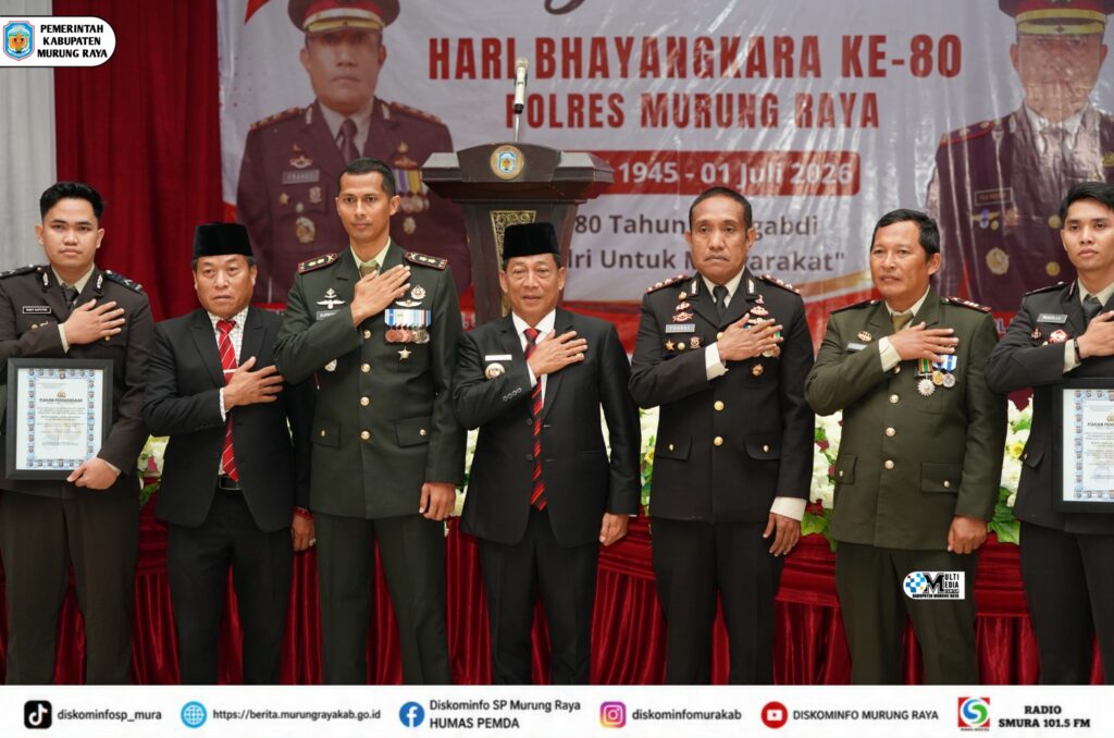 Syukuran Hari Bhayangkara Ke-80 Polres Mura Penuh Kebersamaan